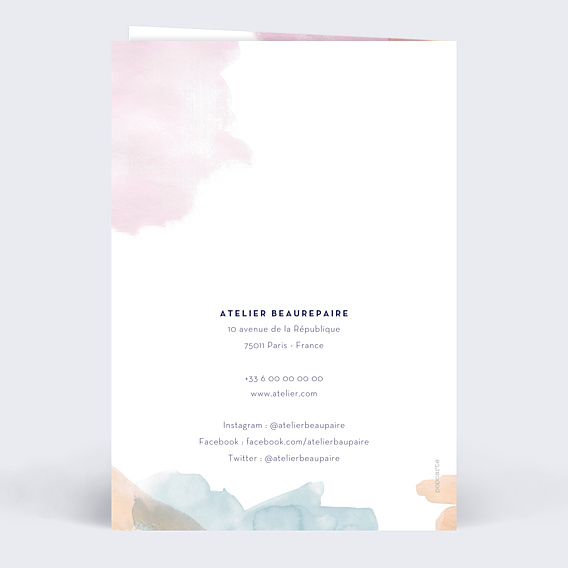 Invitation Professionnelle Vernissage Nébuleuse