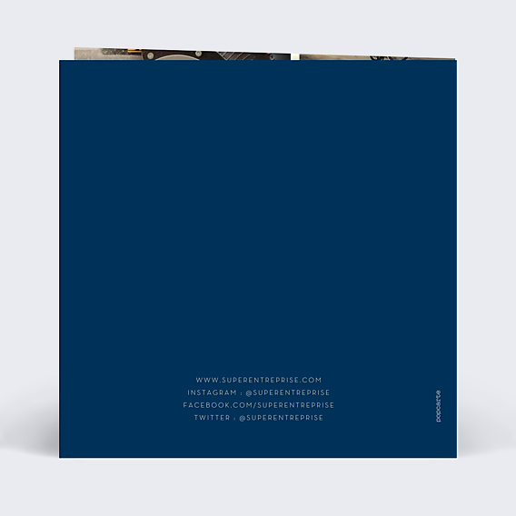 Invitation Professionnelle Moderne
