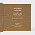 Faire-part Communion Timeline Kraft