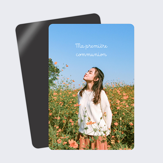 Faire-part communion Tirets