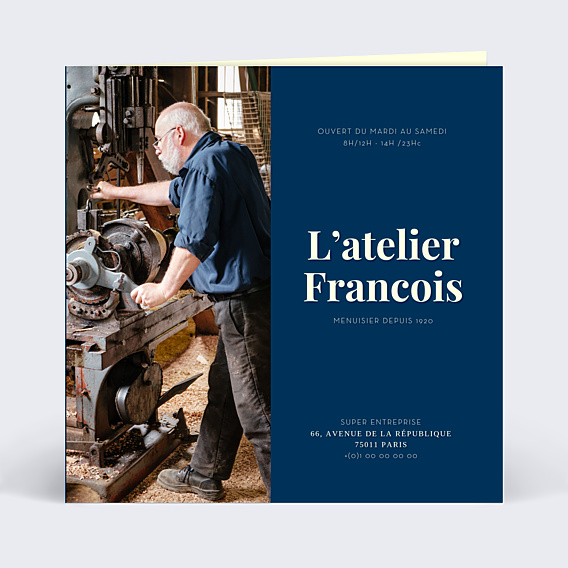 Invitation Professionnelle Moderne