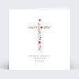 Communion Croix fleurie