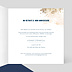Carte d'invitation Dorure Mystique Intérieur Droit