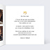 Carte d'invitation Ligne Ocre Intérieur Droit