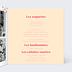 Invitation professionnelle Pop-Art Intérieur Droit
