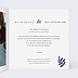 Carte d'invitation Retraite Esperluette Intérieur Droit