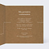 Faire-part communion Timeline Kraft Intérieur Droit