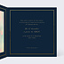 Invitation professionnelle Vernissage Guinguette Intérieur Droit