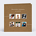 Faire-part Communion Timeline Kraft
