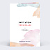 Invitation Professionnelle Vernissage Nébuleuse