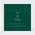 Carte de Noël Découpe Sapin de Noël