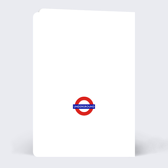 Carte de Noël Bon pour Londres