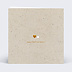 Carte de Noël  Amour Chiné Verso