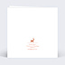 Carte de Noël  Dorure Hello Christmas Verso