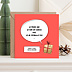 Carte de Noël   Bon pour Cadeau Après 4