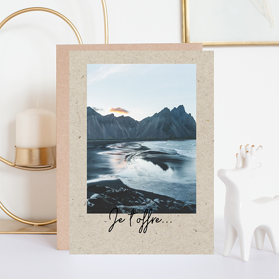 Carte de Noël Esprit Chiné I Après 4