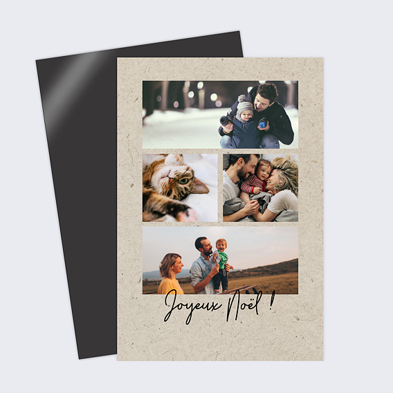 Carte de Noël Esprit Chiné IV