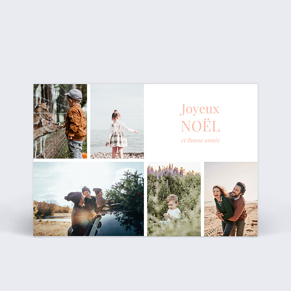 Carte de Noël Joli multi