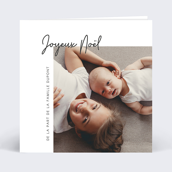 Carte de Noël Multiphoto Joyeux Noël