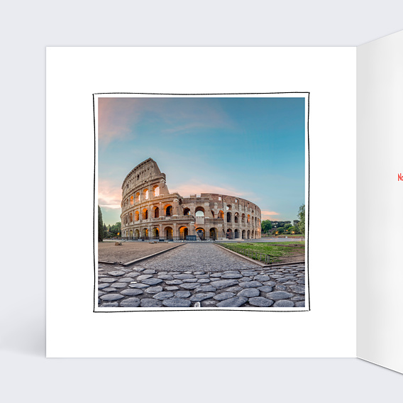 Carte de Noël   Bon pour Cadeau Intérieur Gauche