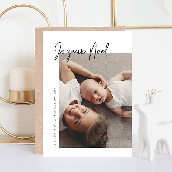Carte de Noël Multiphoto Joyeux Noël