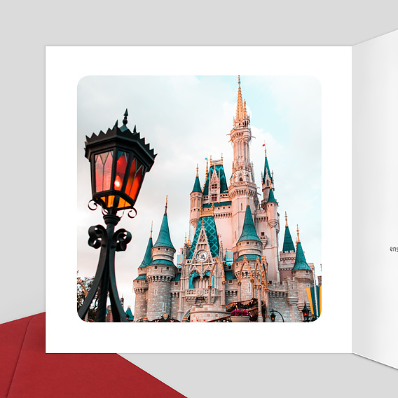 Carte de Noël Père Noël - Bon pour Intérieur Gauche