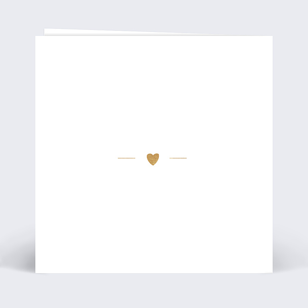 Carte de Noël Jeu typographique Verso