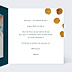 Carte de Noël Graphique chic