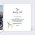Carte de Noël Fin d'Année Bon Pour