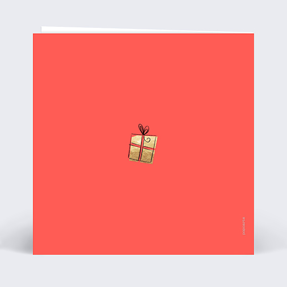 Carte de Noël  Bon pour Cadeau
