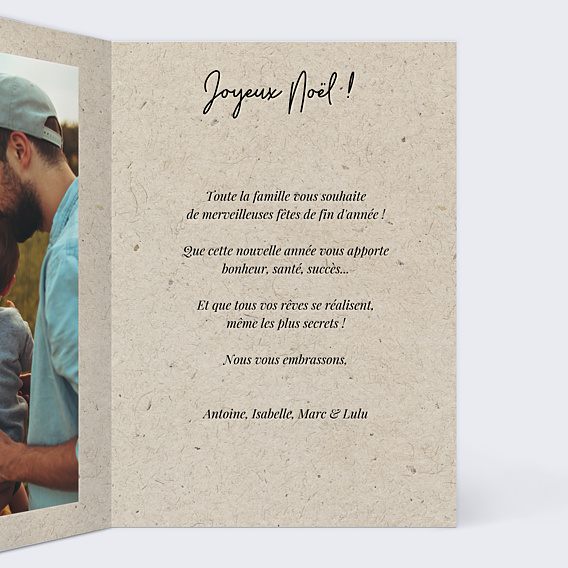 Carte de Noël Esprit Chiné IV