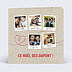 Carte de Noël  Polaroïd