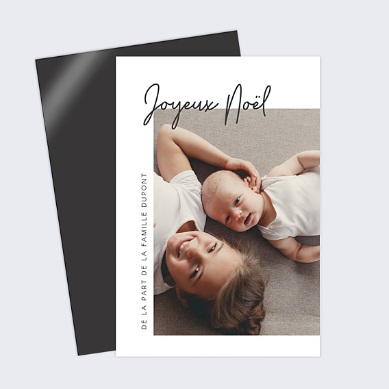 Carte de Noël Multiphoto Joyeux Noël