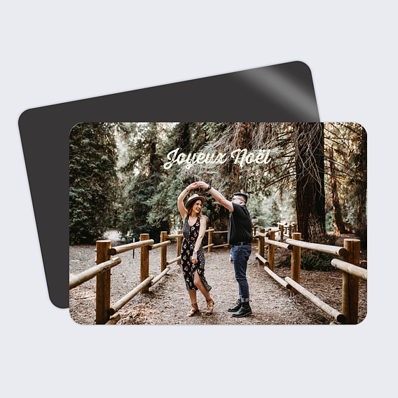 Carte de Noël Voyage Noël