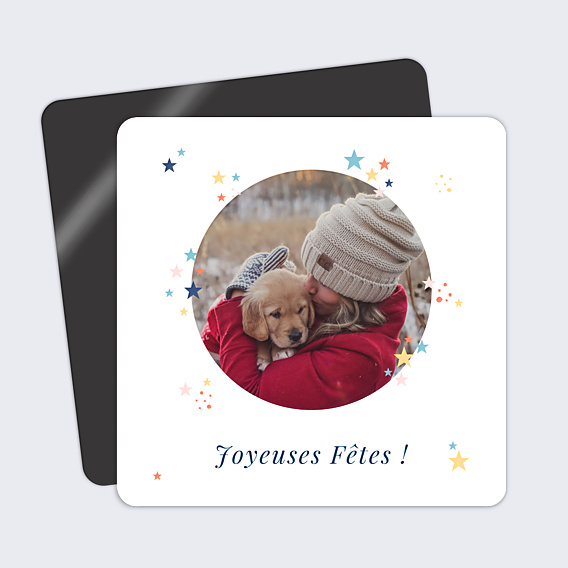 Carte de Noël Petites étoiles