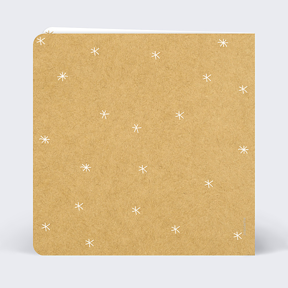 Carte de Noël Let it snow