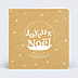 Carte de Noël Let it snow