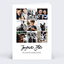 Carte de Noël  Multiphoto Chic