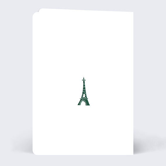 Carte de Noël Bon pour Paris