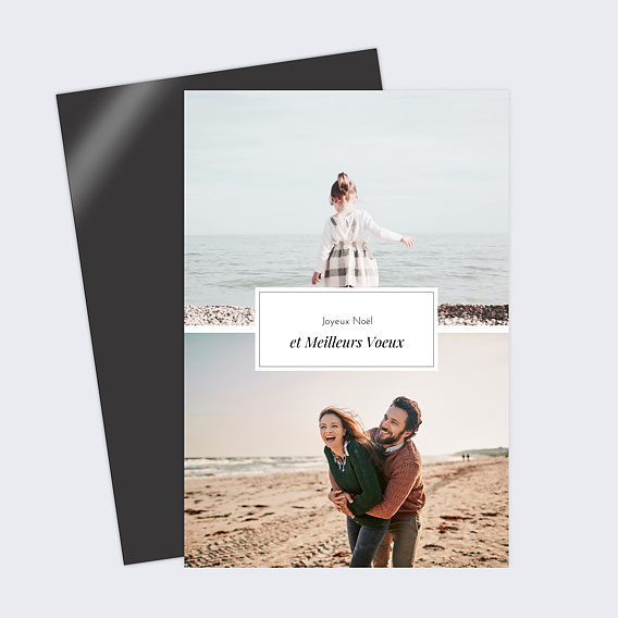 Carte de Noël  Etiquette