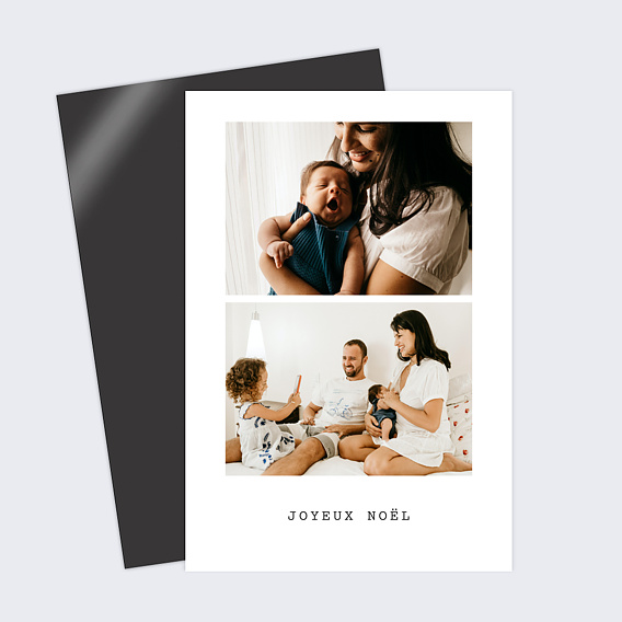 Carte de Noël Polaroid Simple II