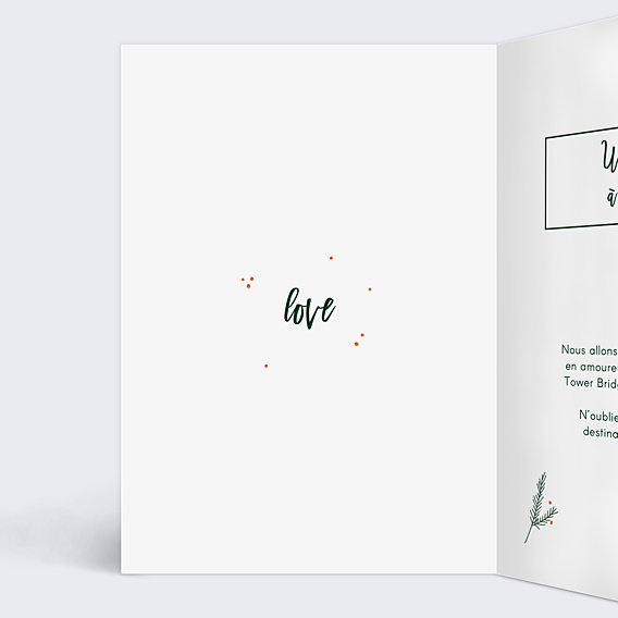 Carte de Noël Bon pour Noël