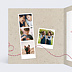 Carte de Noël  Polaroïd Intérieur Gauche