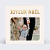 Carte de Noël Typo graphique