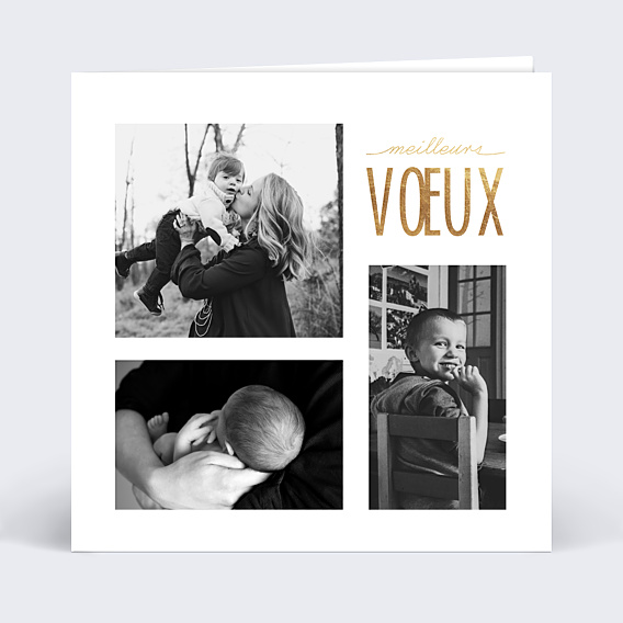 Carte de Noël Jeu typographique