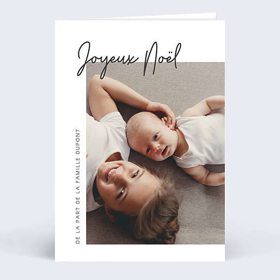 Carte de Noël Multiphoto Joyeux Noël
