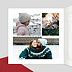 Carte de Noël Dorure Hello Christmas