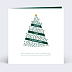 Carte de Noël  Découpe Sapin de Noël