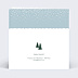 Carte de Noël Village Hiver