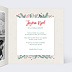 Carte de Noël  Cadre Photo Festif Intérieur Droit